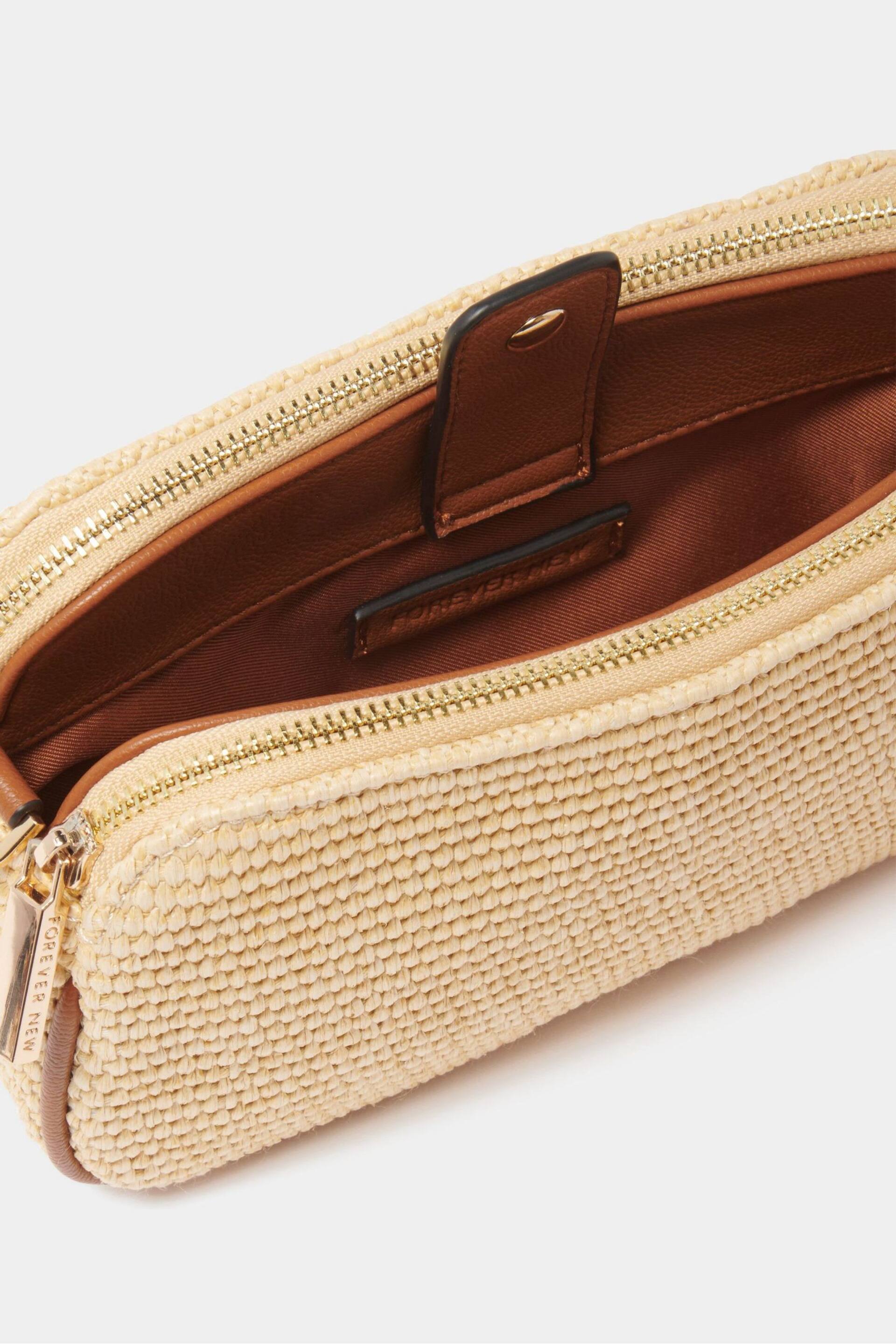 Forever New Natural Andrea Weave Camera Bag - Image 2 of 4