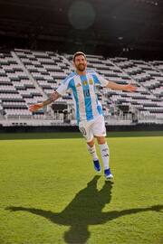 adidas White Argentina Home Shirt 2024 - Messi - Image 1 of 5