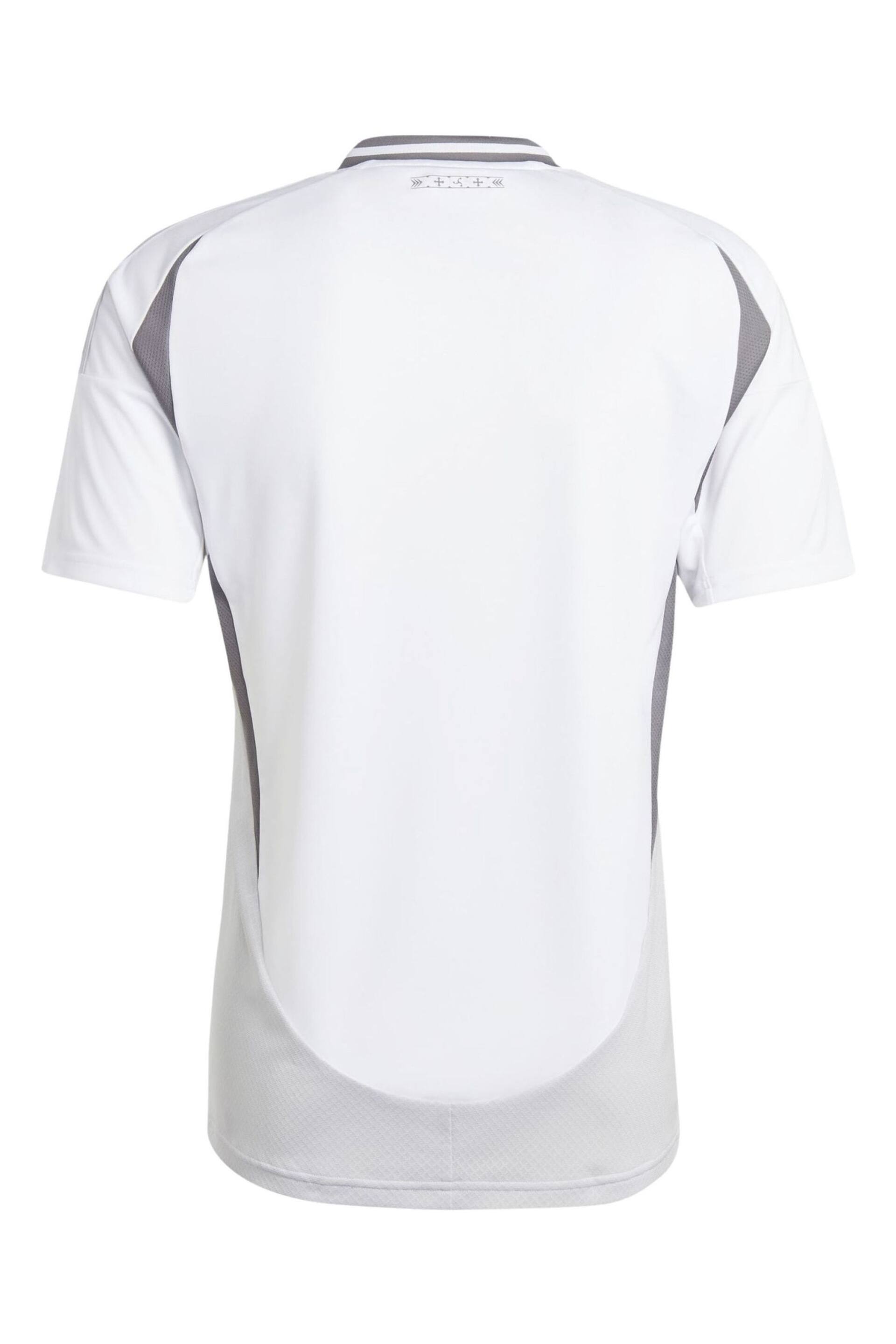 adidas White Latvia Away Football Shirt 2024 - Image 3 of 3