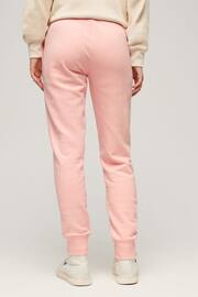 Superdry Pink Essential Logo Joggers - Image 2 of 3