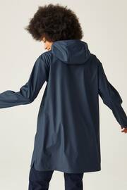 Regatta Blue Truelsa Mid Length Hooded Rain Jacket - Image 2 of 7