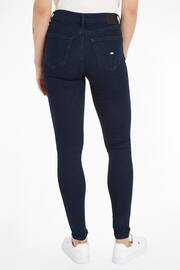 Tommy Hilfiger Blue Nora Dark Wash Skinny Jeans - Image 2 of 3