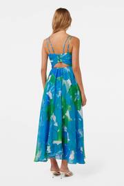 Forever New Blue Jolie Strappy Ruched Bodice Maxi Dress - Image 4 of 4