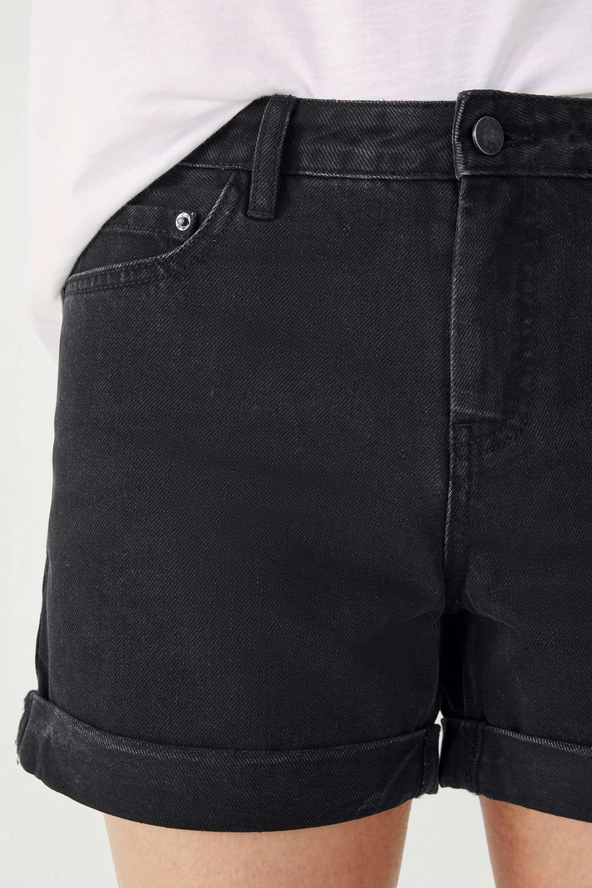 Hush Black Cara Denim Shorts - Image 4 of 5
