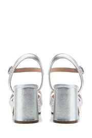 Moda in Pelle Marli Cross Over Block Heel Platform Sandals - Image 3 of 4