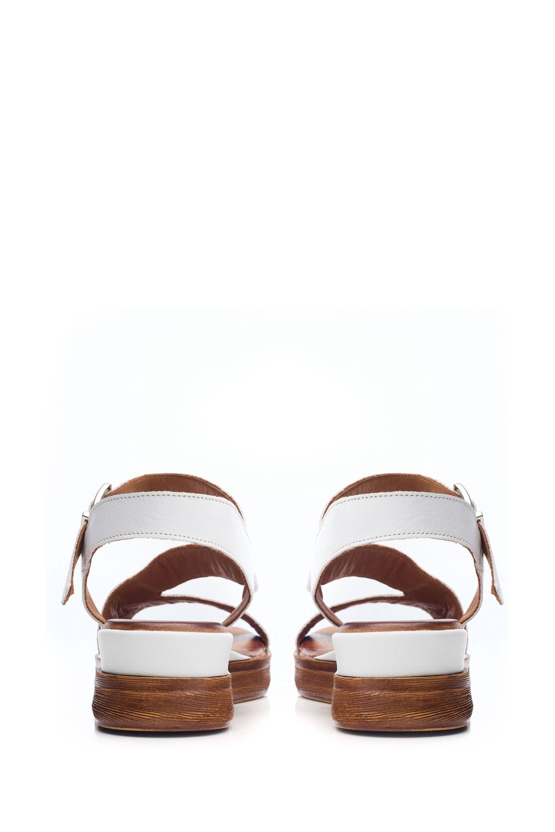 Moda in Pelle Palmers Asymetric Low Wedges - Image 3 of 4
