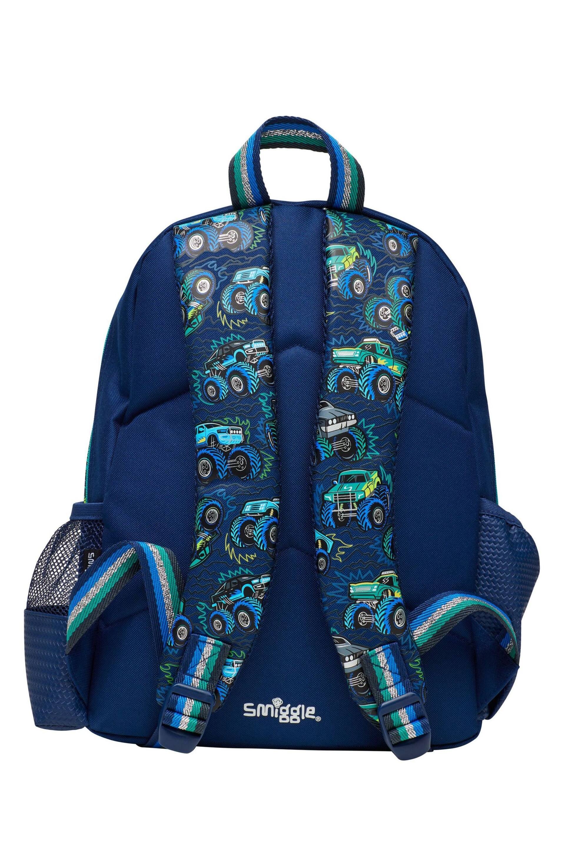 Smiggle Blue Blast Off Junior Id Backpack - Image 3 of 5