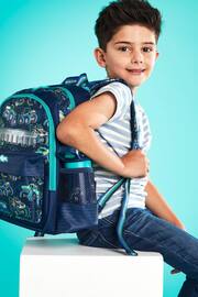 Smiggle Blue Blast Off Junior Id Backpack - Image 5 of 5