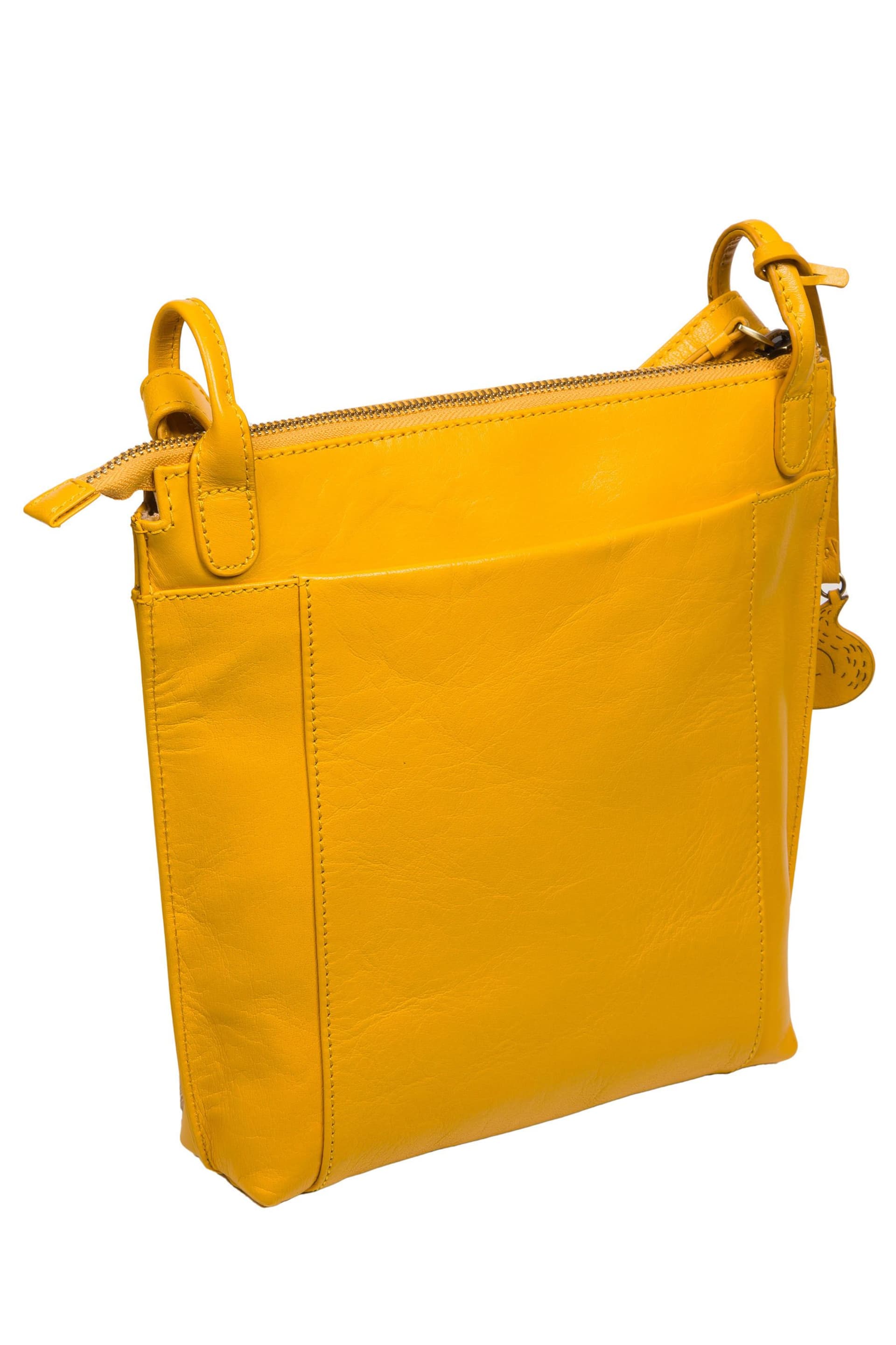 Conkca Rego Leather Cross Body Bag - Image 3 of 6