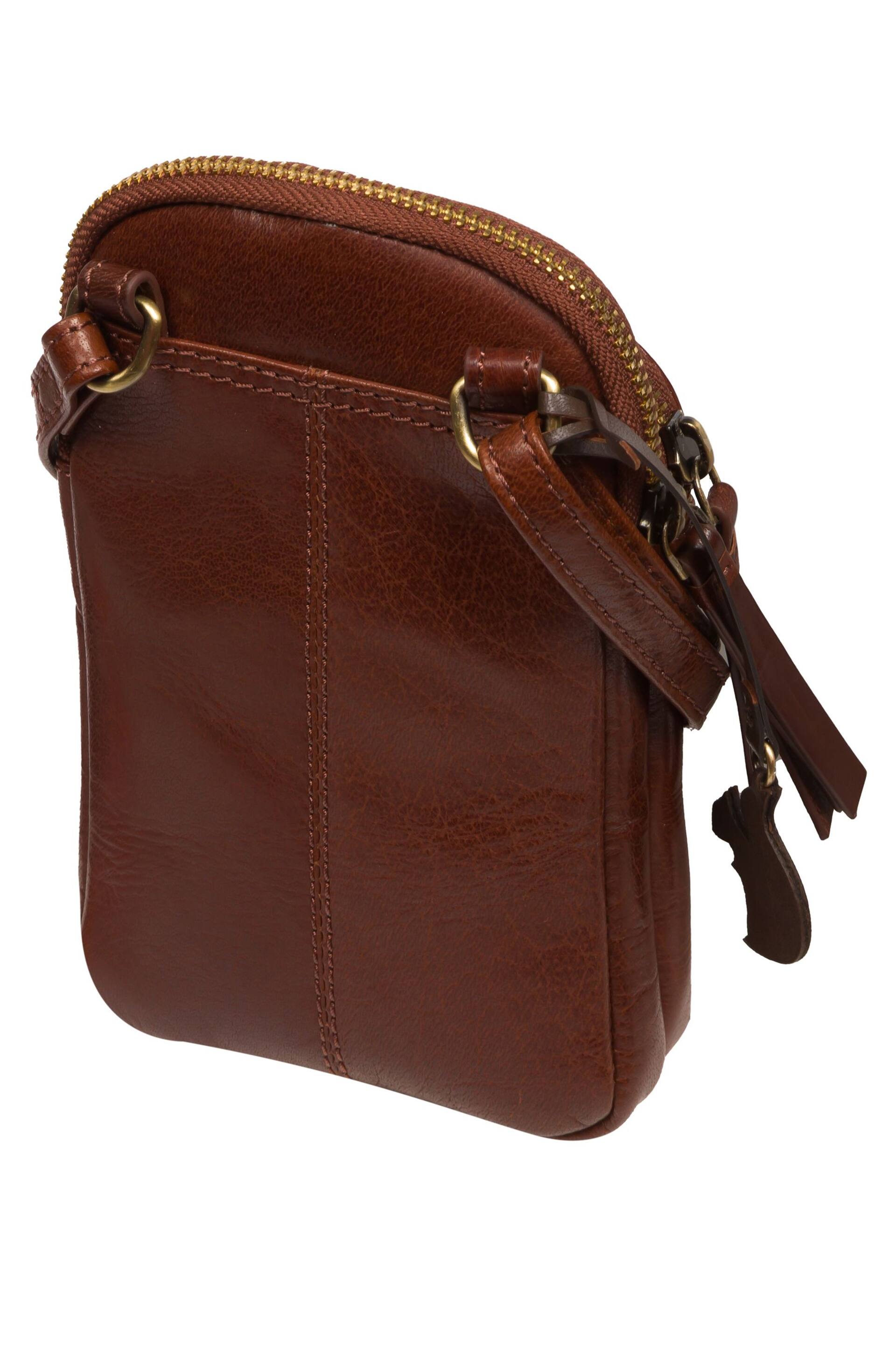 Conkca 'Leia' Leather Cross-Body Phone Bag - Image 4 of 8