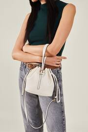 Accessorize Cream Mini Duffle Bag - Image 1 of 3