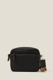 Accessorize Black Camera Bag with Webbing Strap - Image 2 of 3