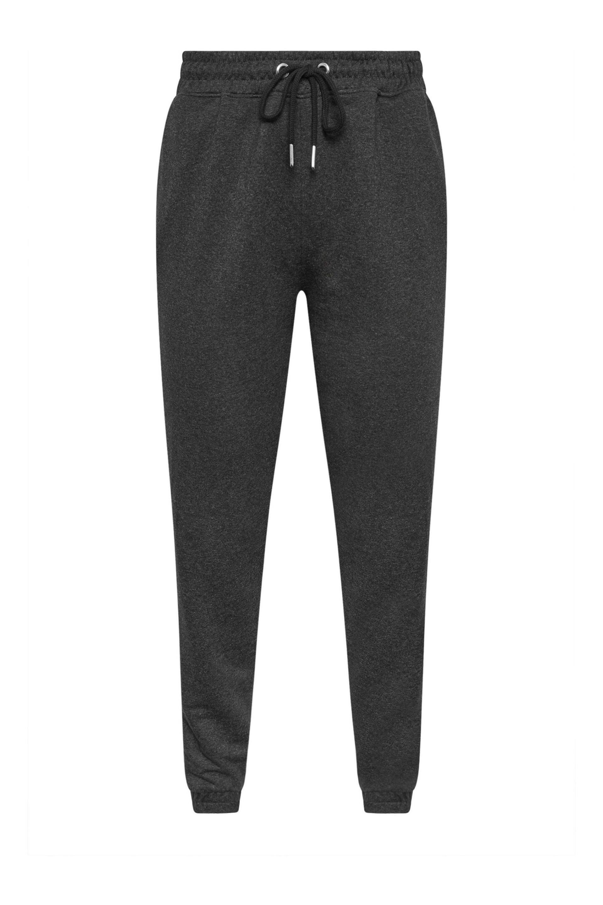 Yours Curve Grey Elasticated Stretch Joggers - Image 5 of 5