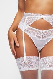 Ann Summers White Sexy Lace Planet Suspender Belt - Image 5 of 6