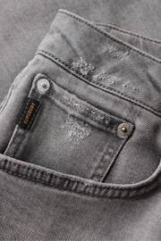 Superdry Grey Vintage Slim Straight Jeans - Image 5 of 6