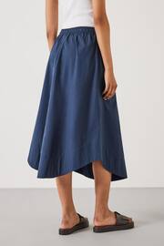 Hush Blue Kelly Curved Midi Skirts - Image 3 of 5