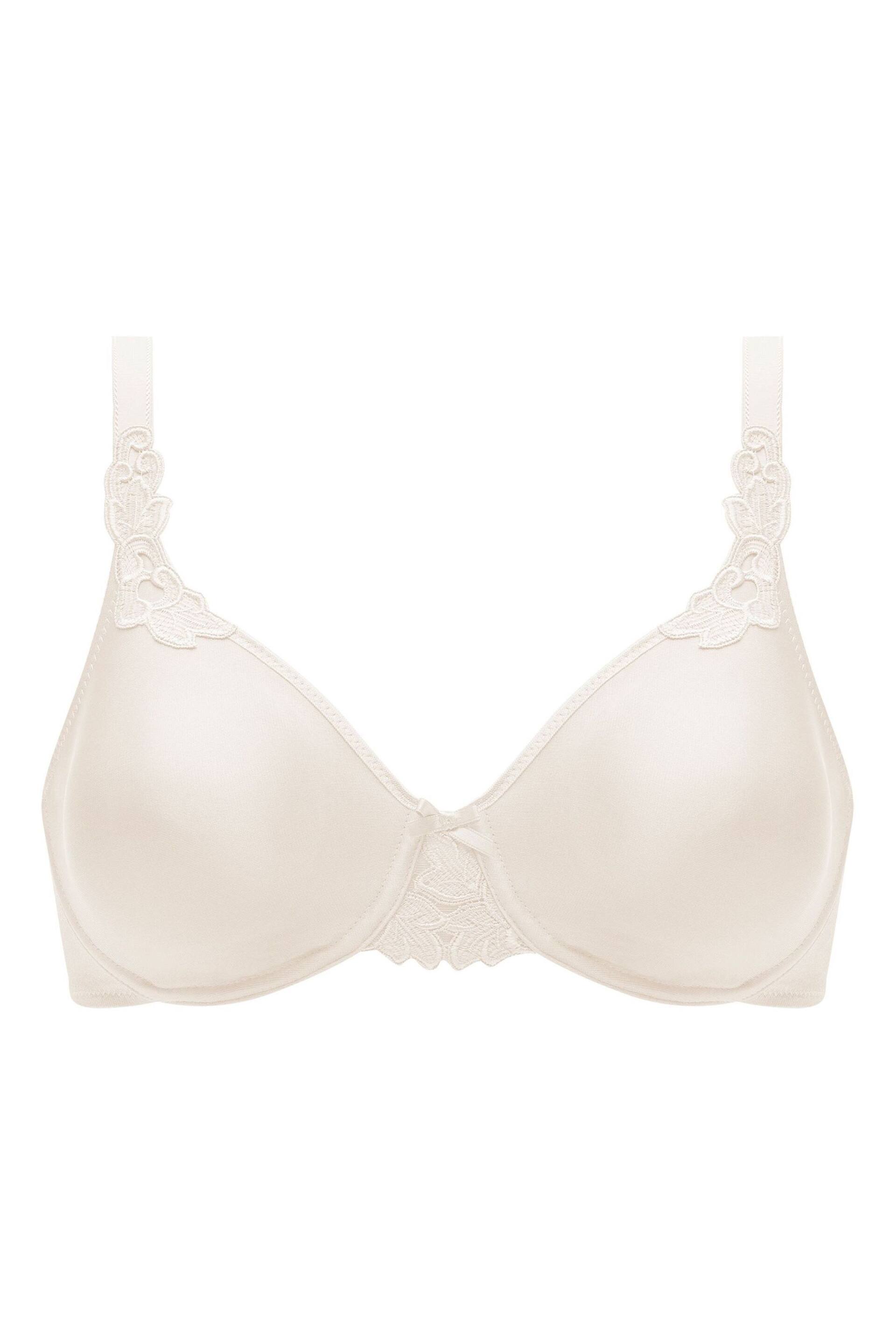 Chantelle Cream Hedona Seamless Moulded Underwired Bra - Image 4 of 4