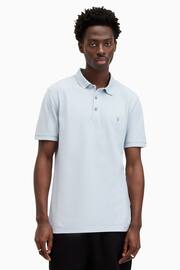 AllSaints Black Reform Short Sleeve Polo Shirt 2 Pack - Image 2 of 7