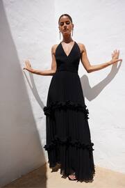Ro&Zo Sienna Pleated Frill Maxi Dress - Image 6 of 8