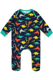 Harry Bear Blue Dinosaur Sleepsuit & Hat Set - Image 2 of 4