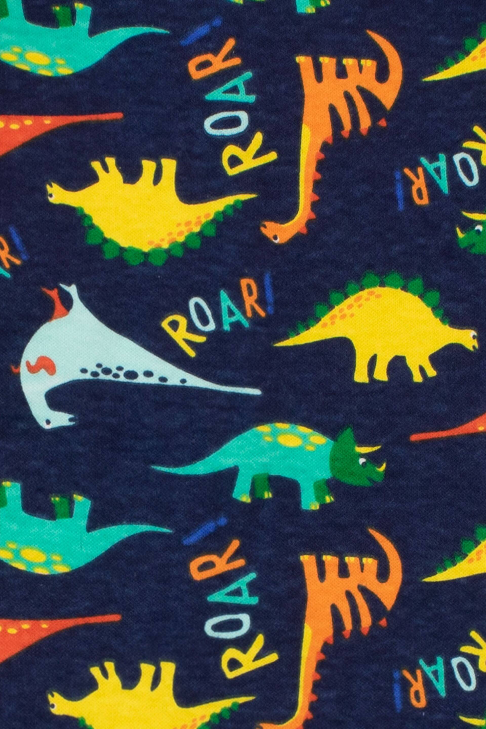 Harry Bear Blue Dinosaur Sleepsuit & Hat Set - Image 4 of 4