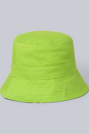 Animal Kids Bright Green Reversible Bucket Hat - Image 2 of 9