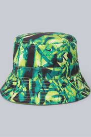 Animal Kids Bright Green Reversible Bucket Hat - Image 7 of 9