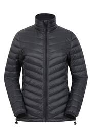 Mountain Warehouse Black Featherweight Water Resistant Down Jacket - Womens - Image 1 of 3