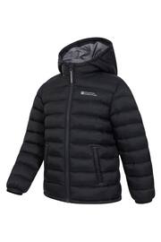 Mountain Warehouse Black Seasons Water Resistant Padded Jacket - Image 2 of 2