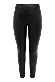 ONLY Black Faux Leather Leggings - Image 5 of 5