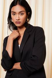 Friends Like These Black Edge to Edge Tailored Blazer - Image 1 of 4