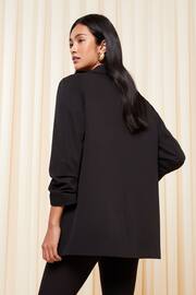 Friends Like These Black Edge to Edge Tailored Blazer - Image 4 of 4