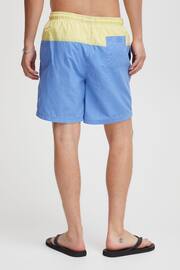 Blend Blue Retro 2 Colour Swimming Shorts - Image 2 of 4