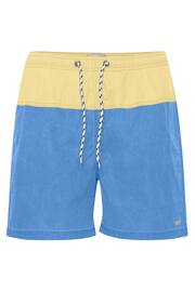 Blend Blue Retro 2 Colour Swimming Shorts - Image 4 of 4