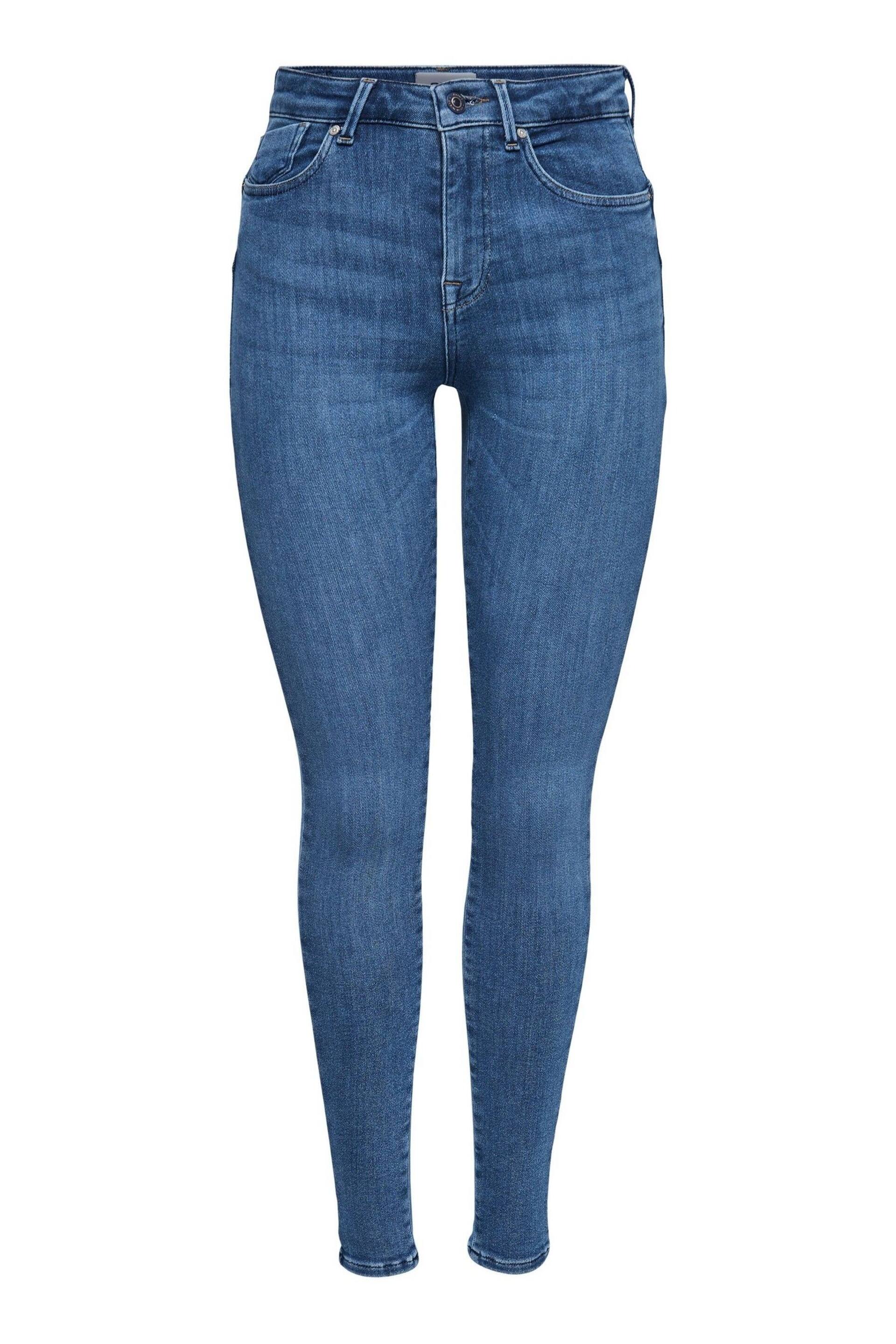 ONLY Blue Power Push Up Extra Skinny Jeans - Image 5 of 6