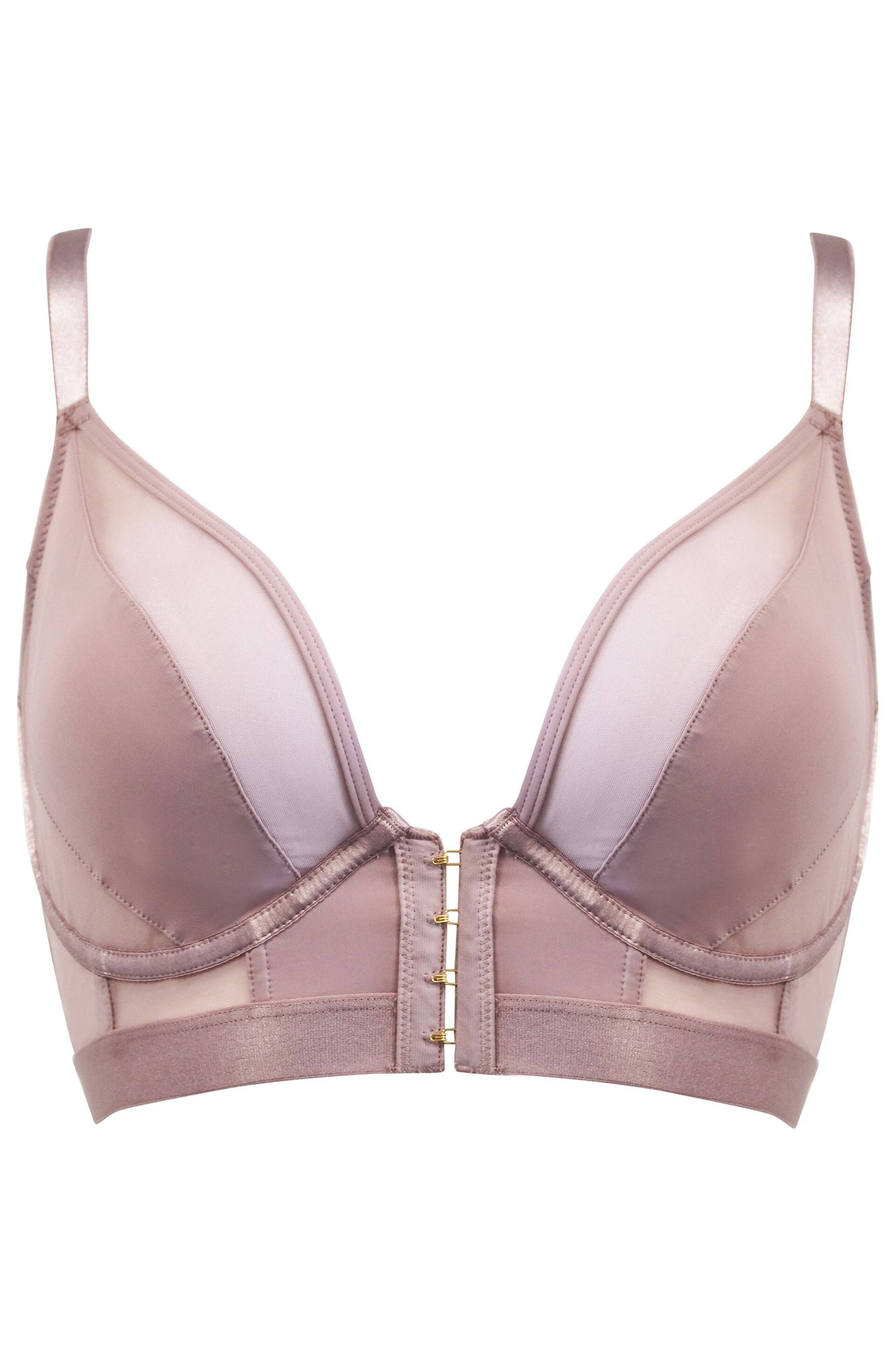 Pour Moi Rose Gold Bralette India Front Fastening Underwired Bralette - Image 3 of 4