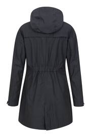 Mountain Warehouse Black Cloud Burst Textured Waterproof Jacket - Womens - Image 3 of 6
