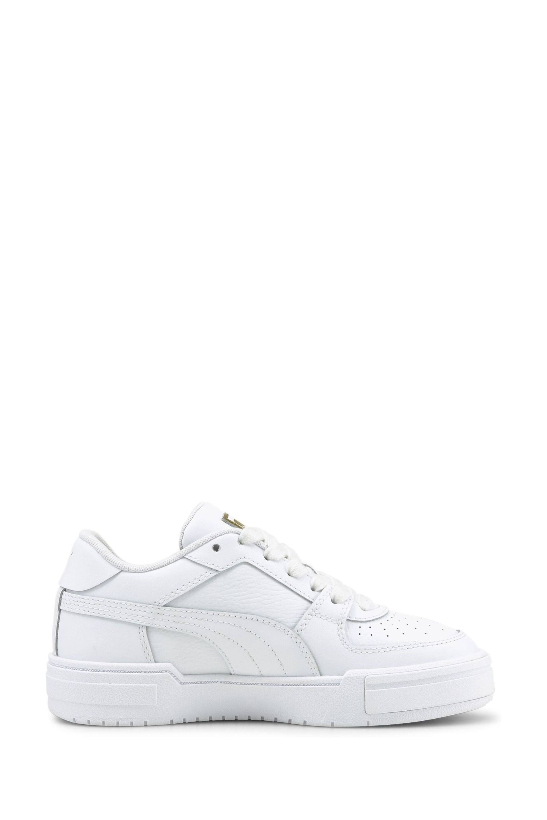 Puma White CA Pro Classic Youth Trainers - Image 1 of 6