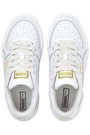 Puma White CA Pro Classic Youth Trainers - Image 4 of 6