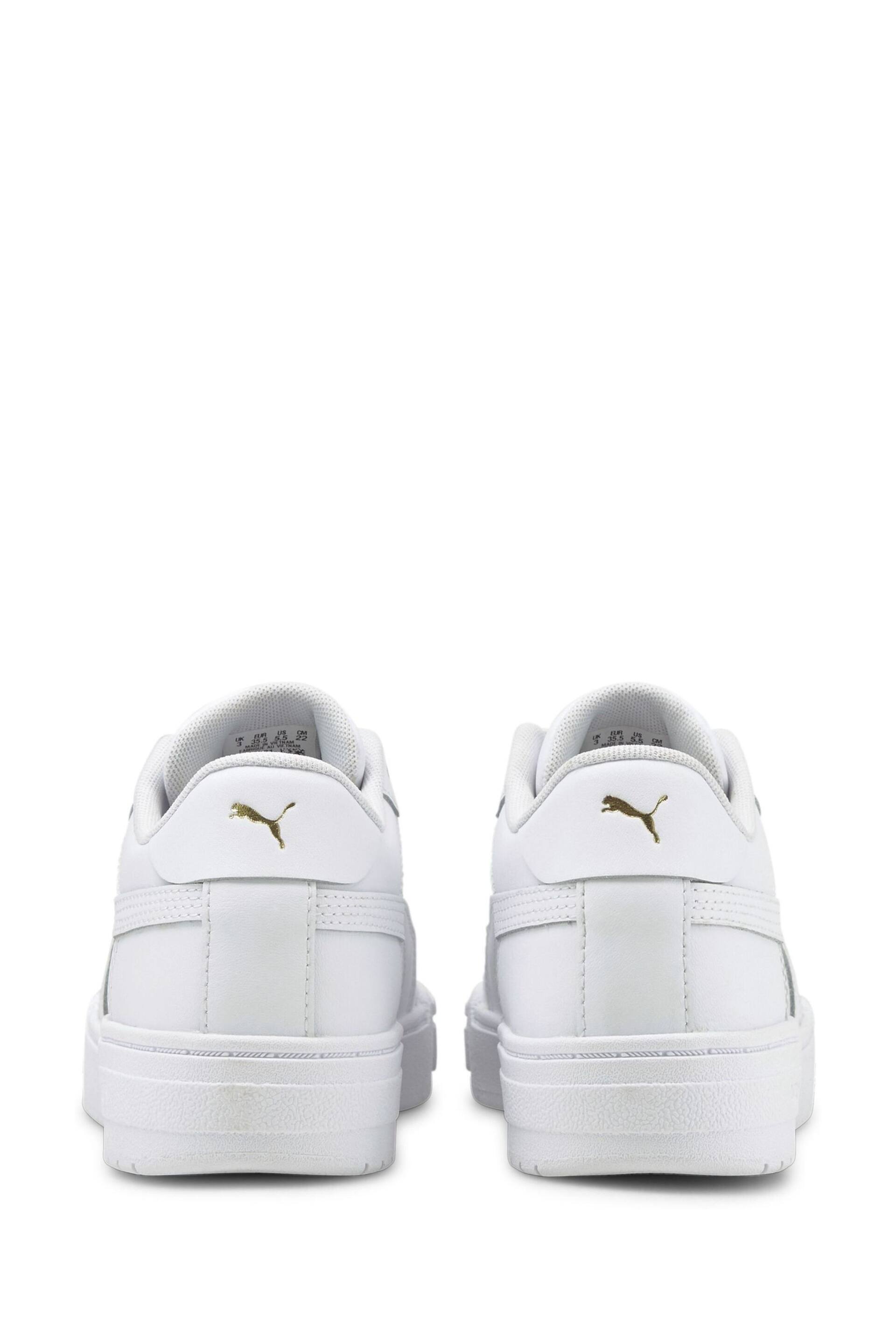 Puma White CA Pro Classic Youth Trainers - Image 5 of 6
