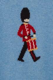 Trotters London Blue Marl Drumming Guardsman Jumper - Image 3 of 3