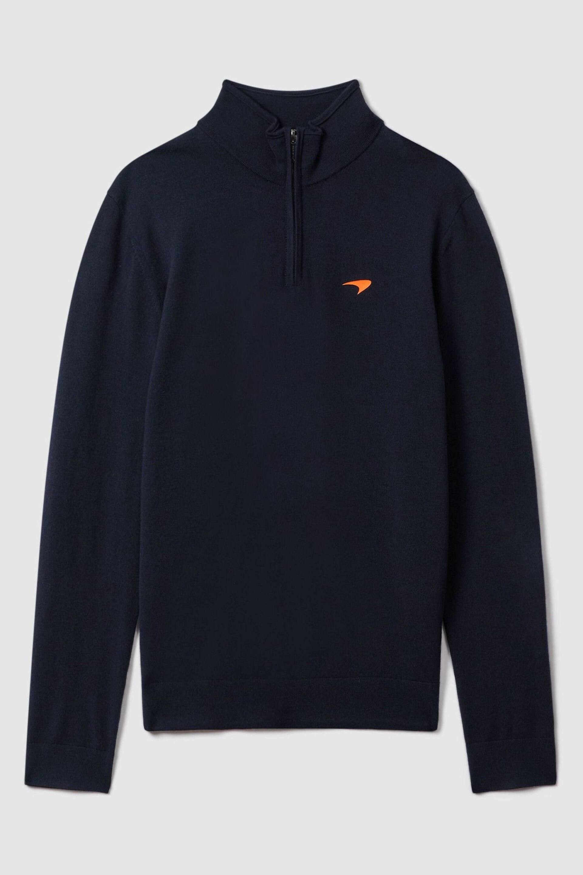 McLaren F1 Merino Half-Zip Funnel Neck Jumper - Image 2 of 7