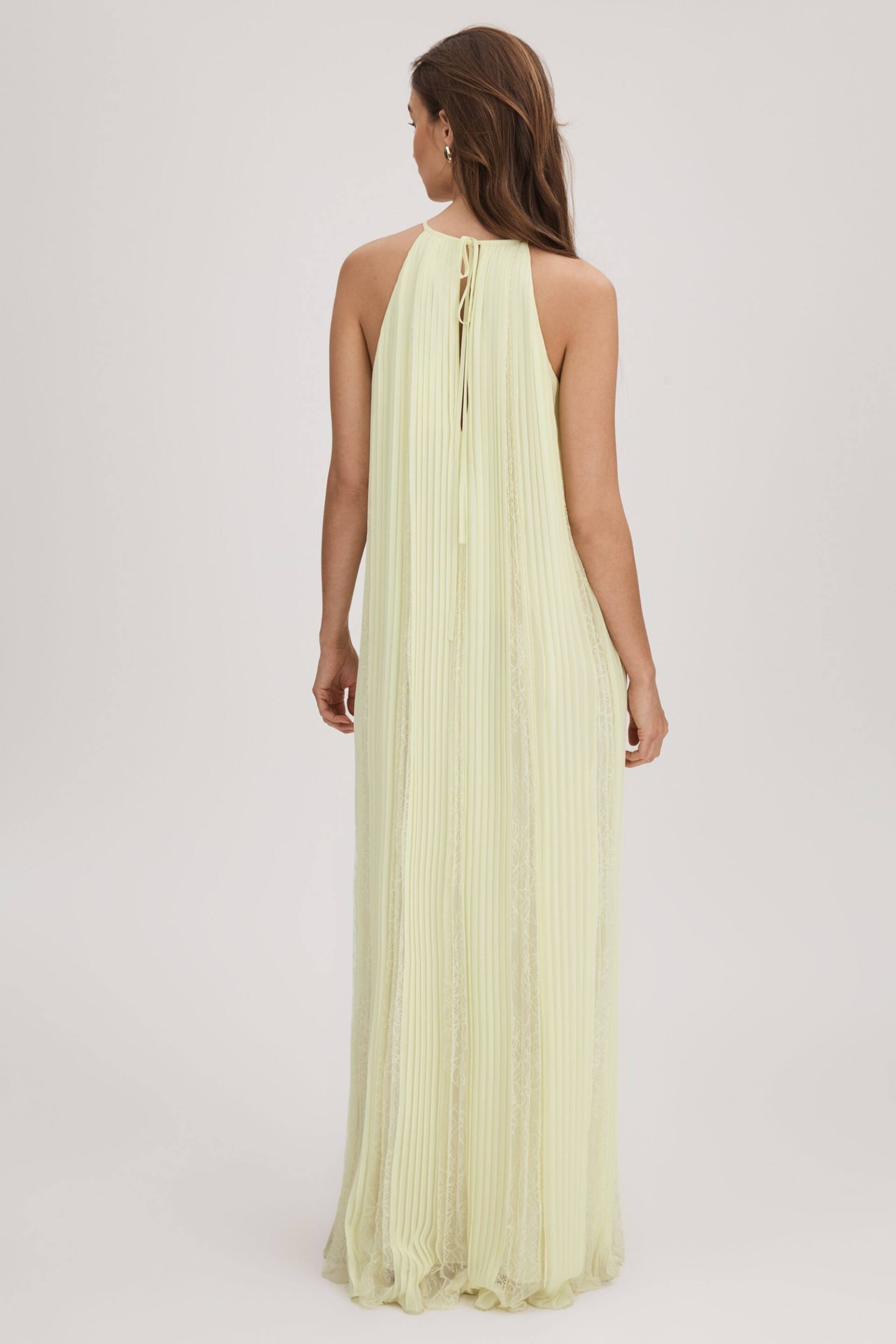 Florere Lace Pleated Maxi Dress - Image 5 of 5