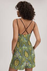Florere Printed Dual Strap Playsuit - Image 5 of 6