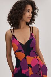 Florere Printed Wide Leg Jumpsuit - Image 3 of 6