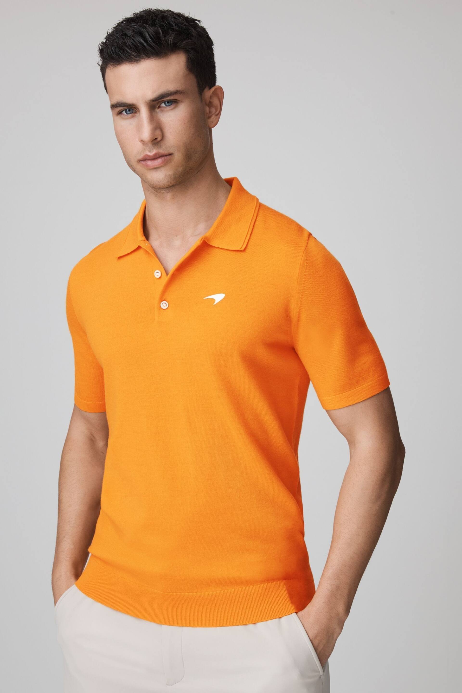 McLaren F1 Merino Wool Polo Shirt - Image 1 of 8