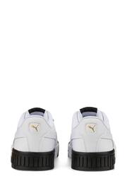 Puma White Womens Carina 2.0 Trainers - Image 3 of 4