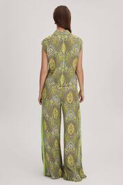 Florere Printed Wide Leg Trousers - Image 5 of 6