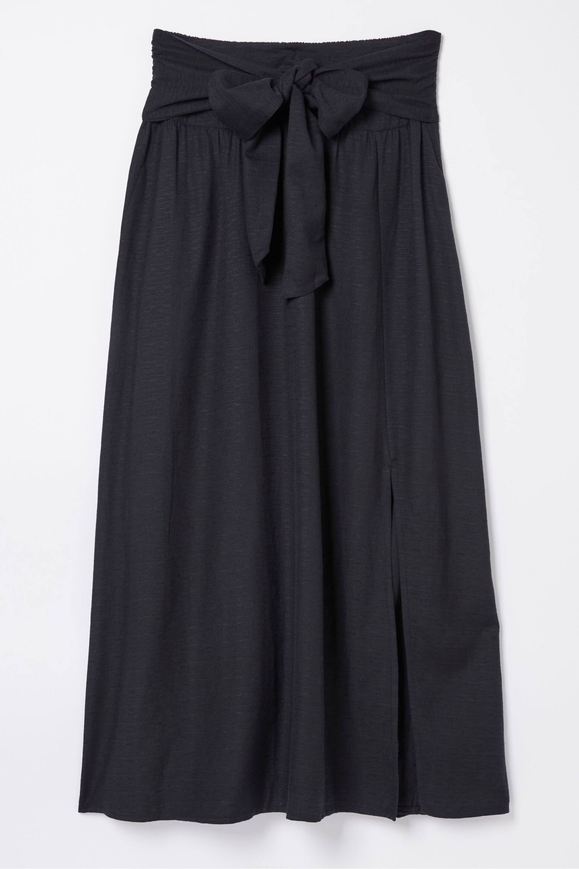 FatFace Black Sascha Midi Skirt - Image 5 of 5