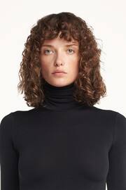 Wolford Black Colorado Rollneck String Bodysuit - Image 3 of 4